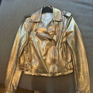 Bronze moto jacket